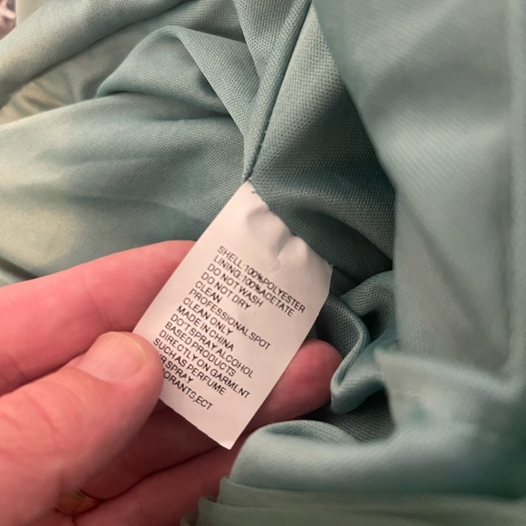 Mac Duggal Anthropologie Ruffled Midi Dress Size 6 - Picture 6 of 6